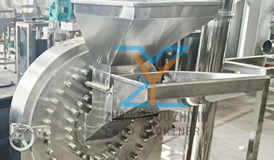 New dust removal grain grinding and powder production equipment